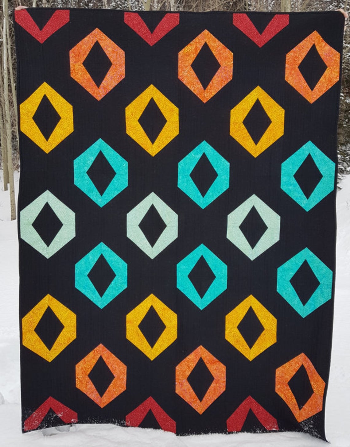 Hallow Jewels Quilt Pattern (5680403742885)