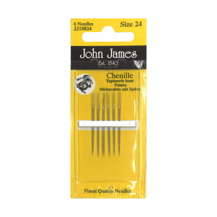 Chenille Embroidery Needles 6ct (4087378542637)