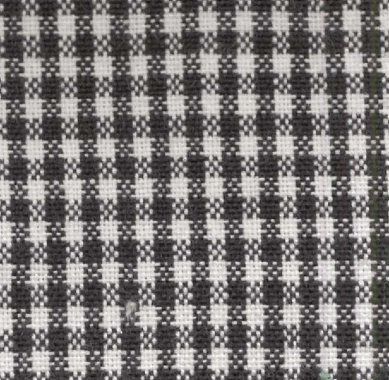 Tea Towel Mini Check Black