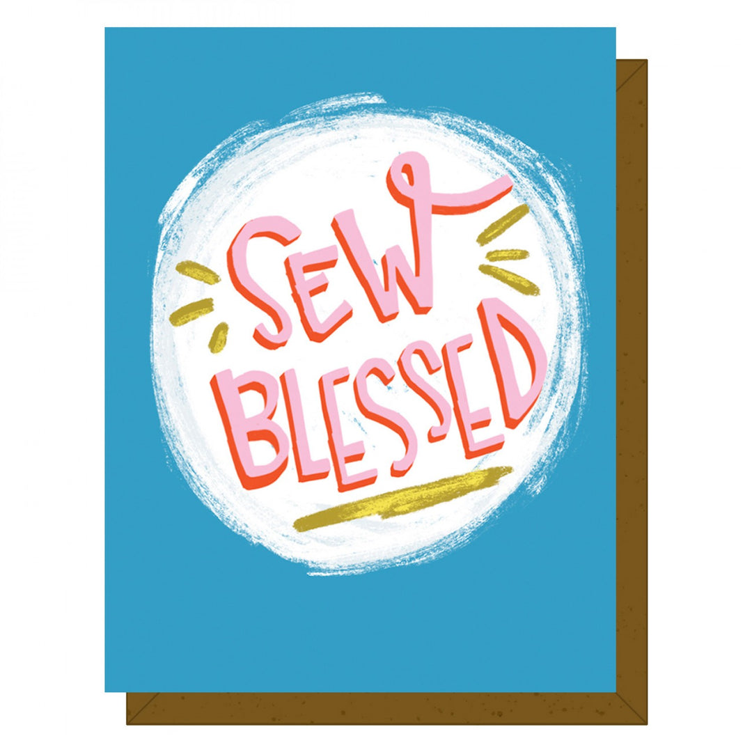 Sew Blessed Note Card