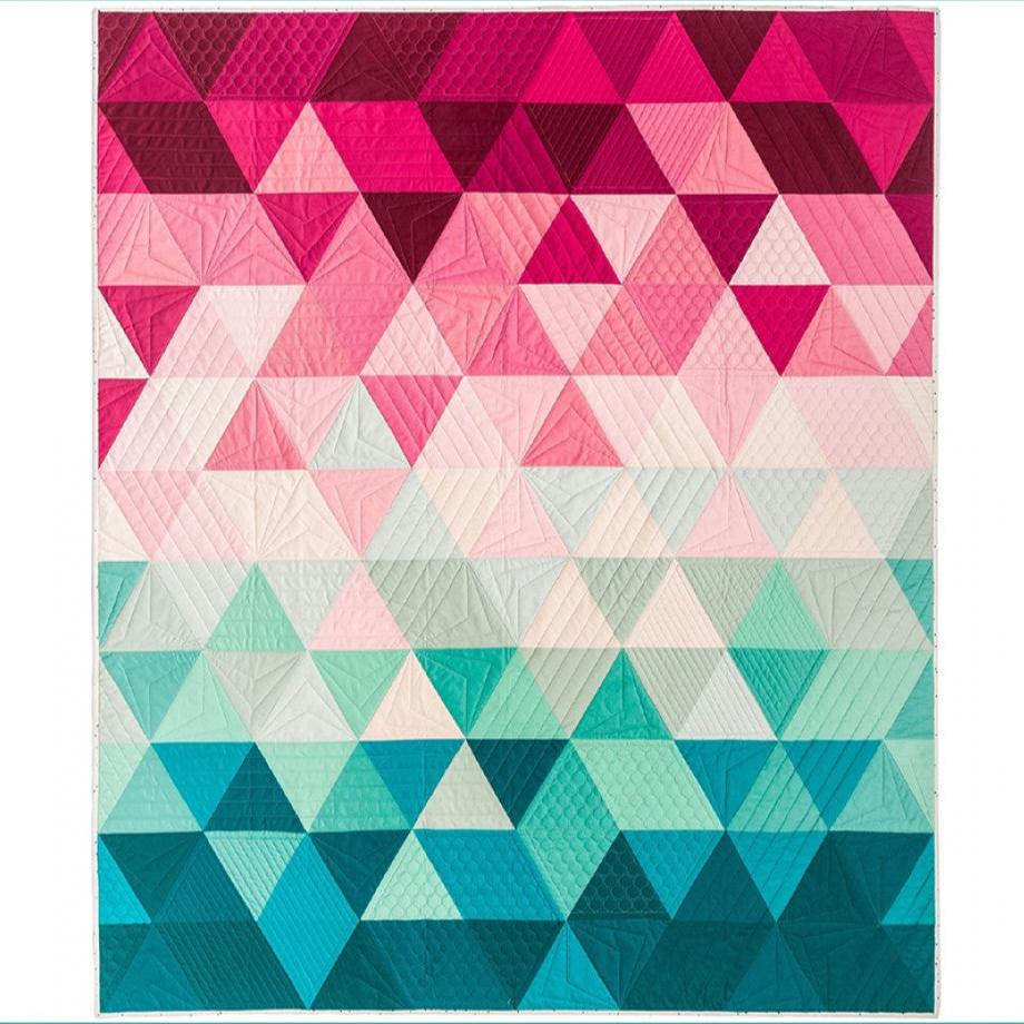 Triangle Fade Quilt Pattern (4861869064237)