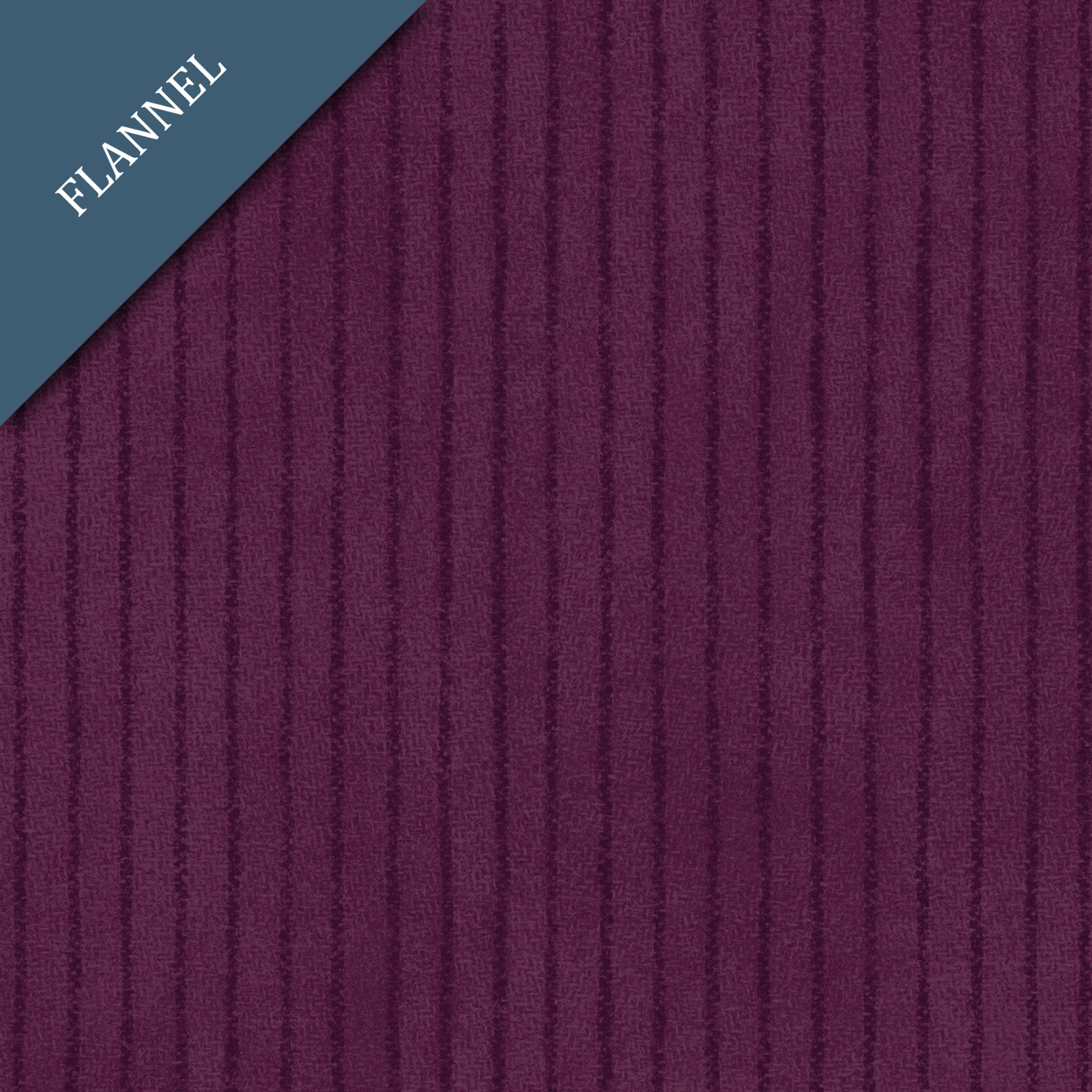 Woolies FLANNEL Stripes Deep Purple (6146157838501)