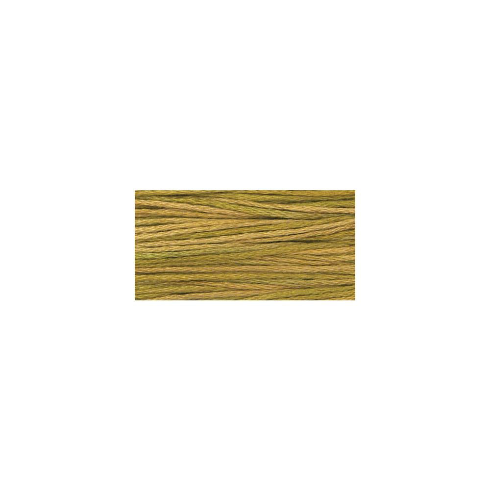 Weeks Dye Works Over Dyed 6-Strand Embroidery Floss 2211 Olive (4931256090669)