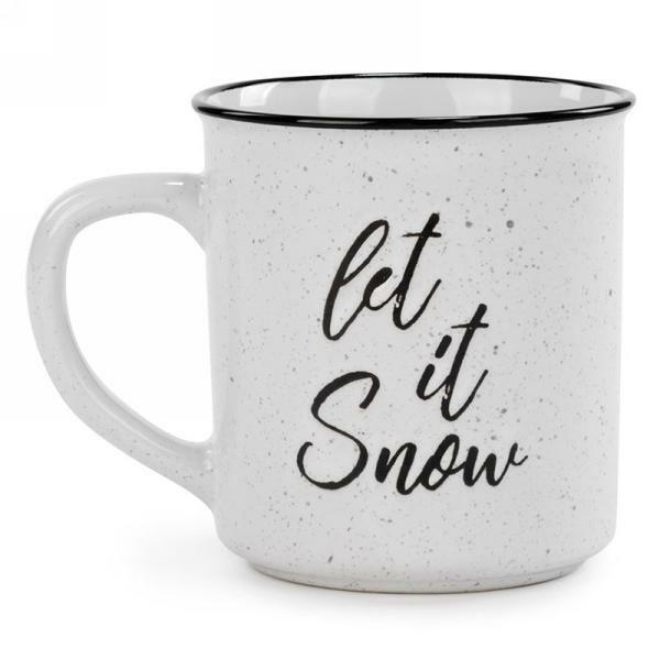 Let It Snow White Mug