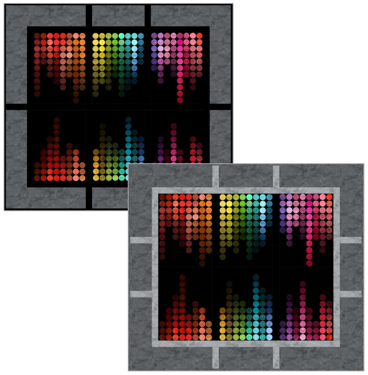 Neon Night Quilt Pattern (4546613542957)