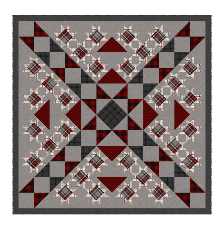 Buffalo Stars Quilt Pattern (6684460089509)