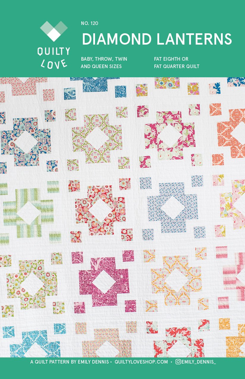 Diamond Lanterns Quilt Pattern (4025179111469)