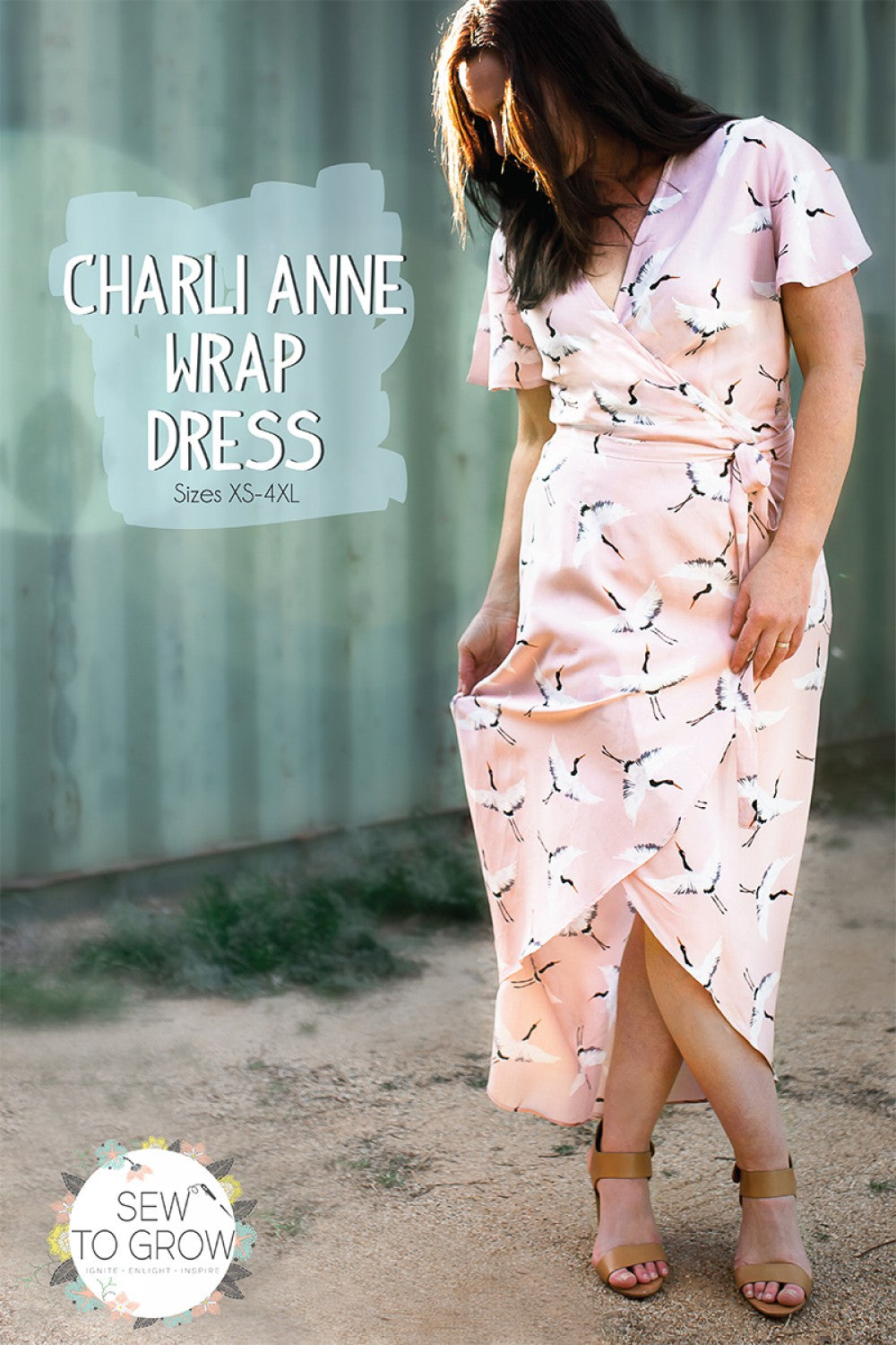 Charli Anne Wrap Dress Pattern (5849713311909)