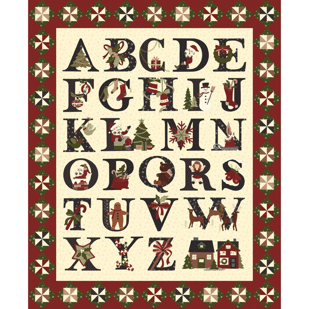Christmas Alphabet 1000pc Jigsaw Puzzle