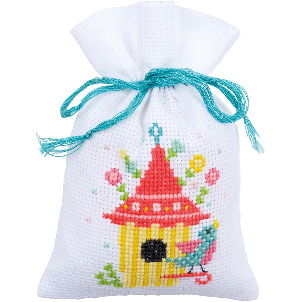 Spring On Sachet Bags Counted Cross Stitch Kit (5024943046701)