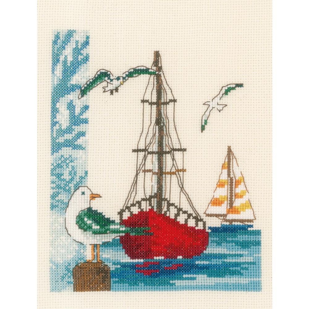 Sailboat Counted Cross Stitch Kit