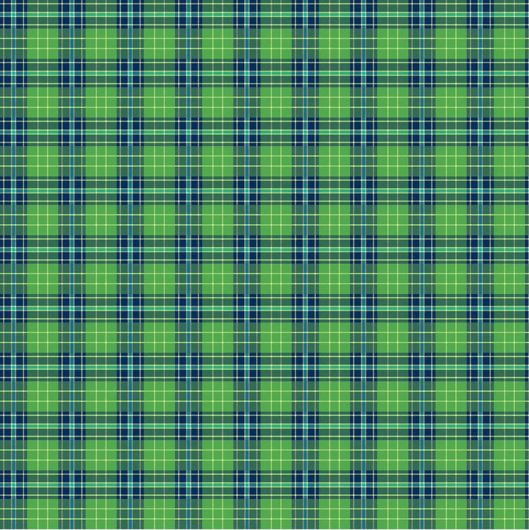 Piccadilly Large Plaid Green