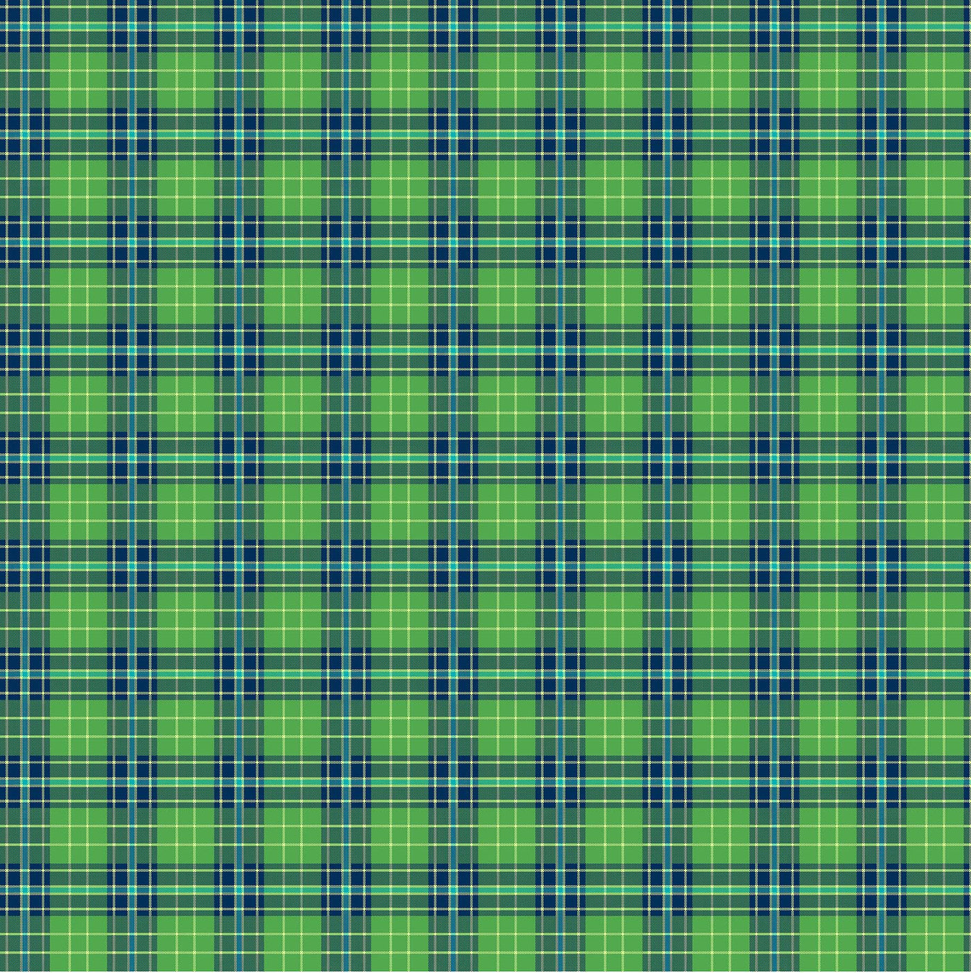 Piccadilly Large Plaid Green