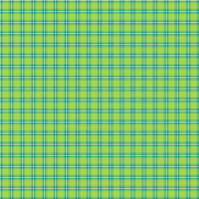 Piccadilly Small Plaid Lime