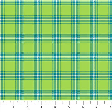 Piccadilly Small Plaid Lime