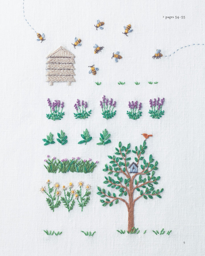 Embroidered Kitchen Garden (Softcover) (4507577712685)