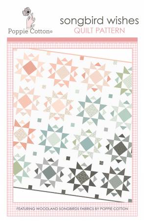 Woodland Songbird Stars Quilt Pattern (5444714823845)